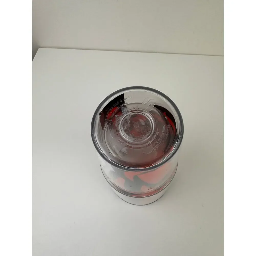 TERVIS Chicago Bears Tumbler NFL Football Red Black Travel Mug Cup NO LID 24 oz